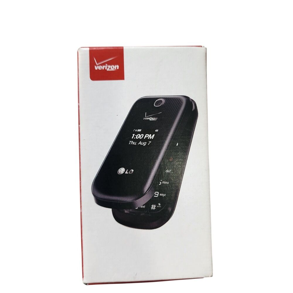 LG Revere 3 Flip Phone Verizon VN170 New In Box Basic Cell Phone for Seniors